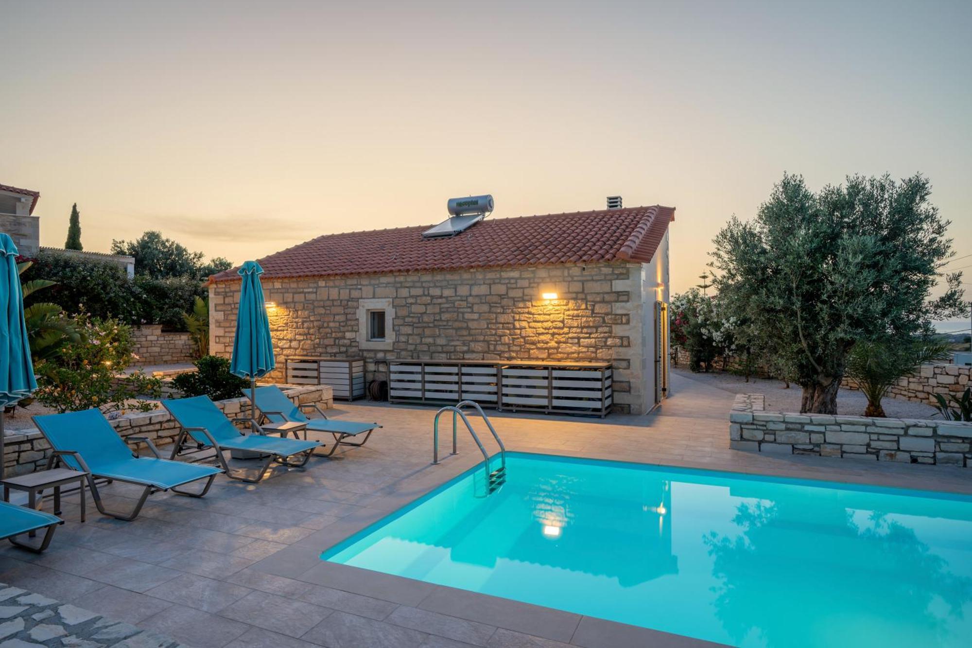 Villa Vasiliki Private Pool Erfoi Екстер'єр фото